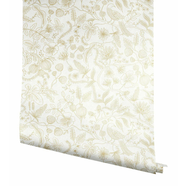 Rifle Paper Co. Aviary Peel And Stick Wallpaper | Wayfair.ca
